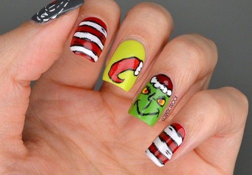 Grinch Nails: Ideas, Looks, Feel, Images, Creative